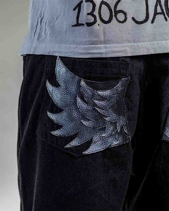 SHADOW WING JEANS BAGGY BLACK – Zusatzbild 6
