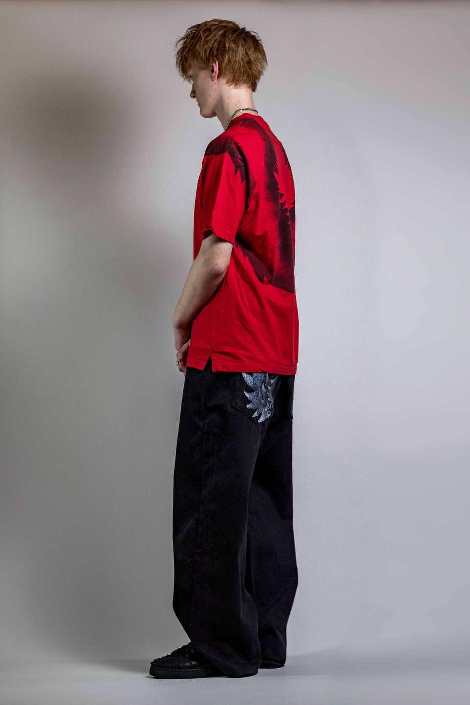 OUTLINE TEE RED