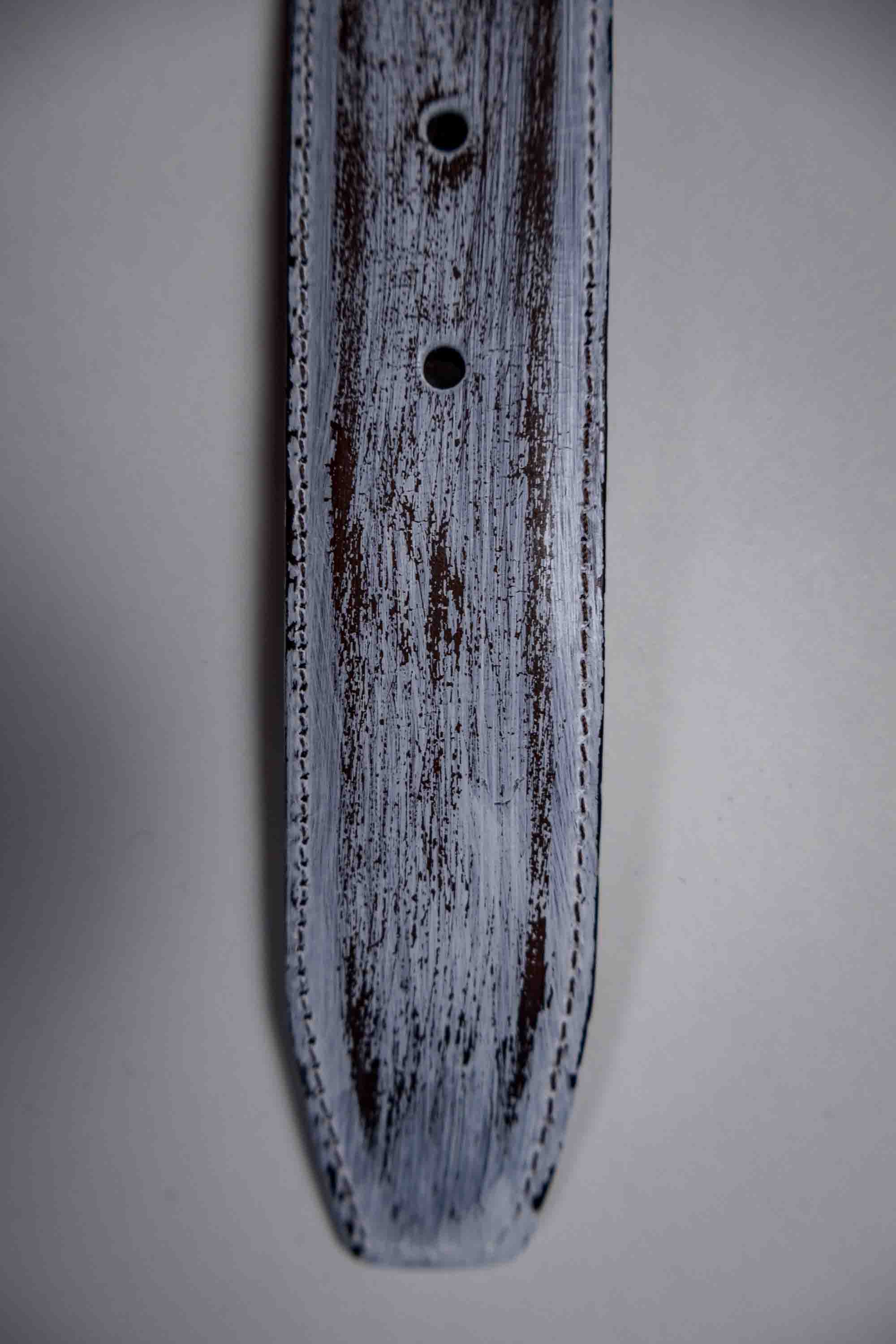 DISTRESSED SPINE BELT WHITE – Zusatzbild 3