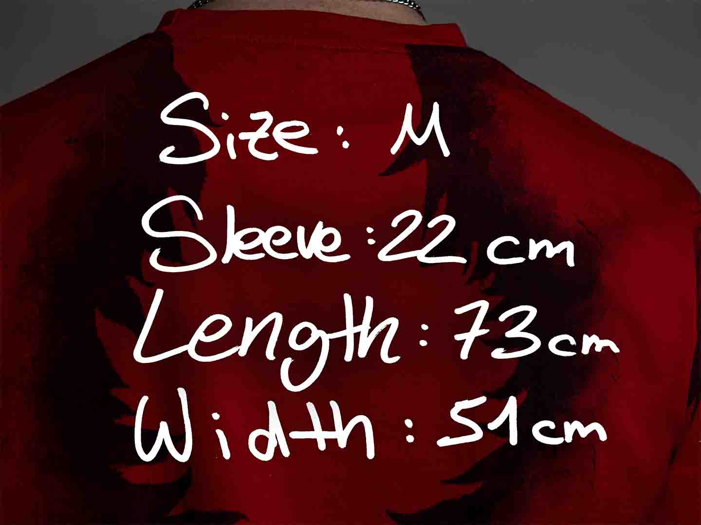 OUTLINE TEE RED – Zusatzbild 1
